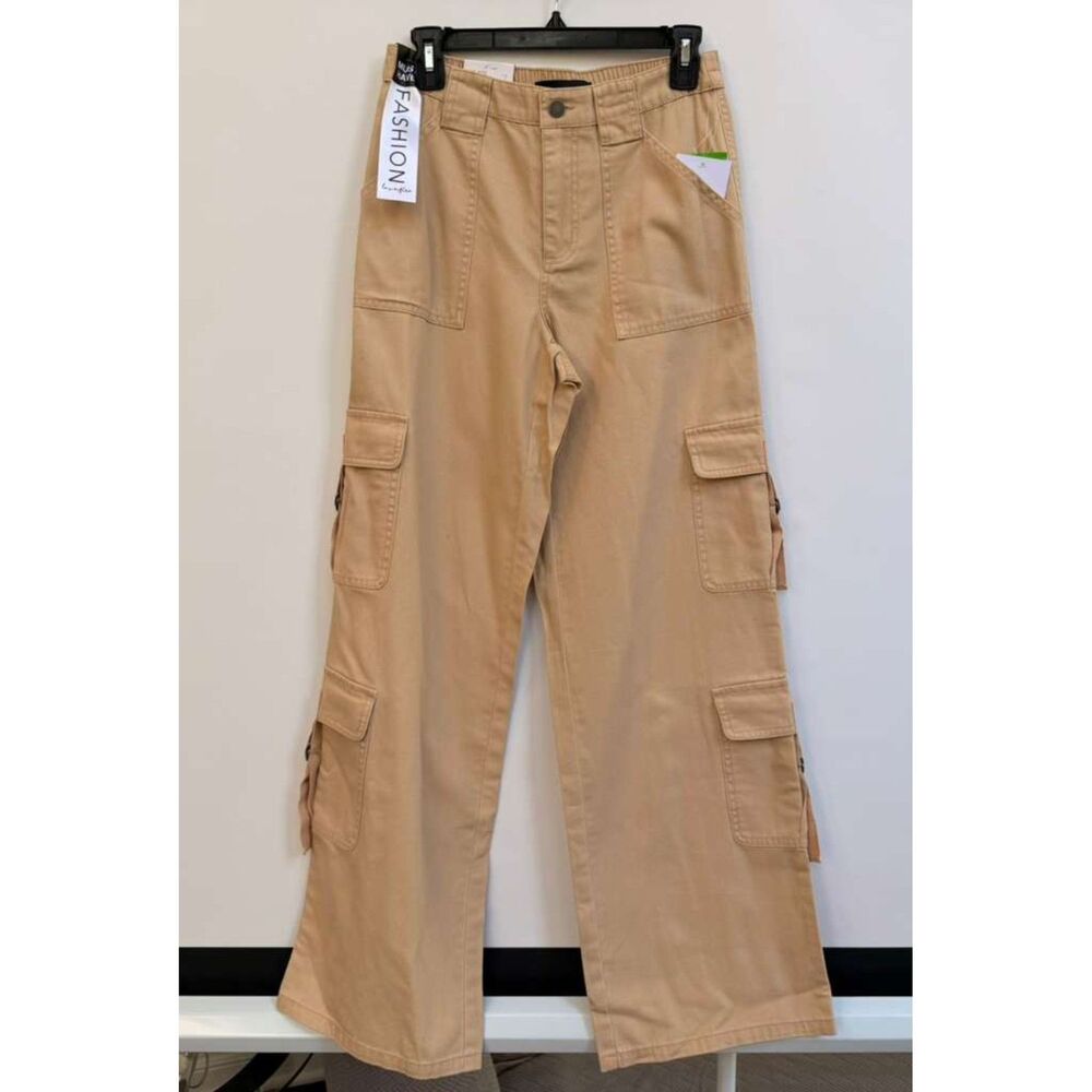 Twill Cargo Pants - Picture 1 of 2